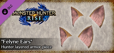 MONSTER HUNTER RISE - &quot;Felyne Ears&quot; Hunter layered armor piece