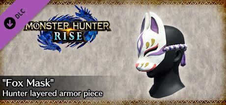 MONSTER HUNTER RISE - &quot;Fox Mask&quot; Hunter layered armor piece