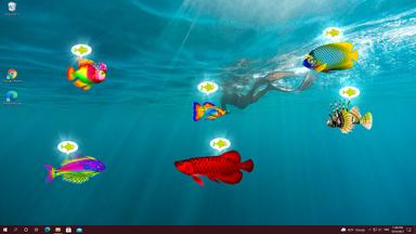 Virtual Aquarium - Overlay Desktop Game Price Comparison
