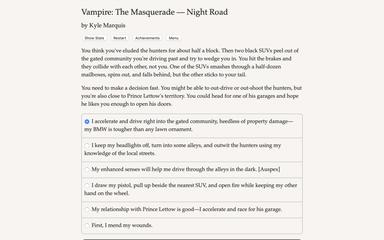 Vampire: The Masquerade — Night Road Price Comparison