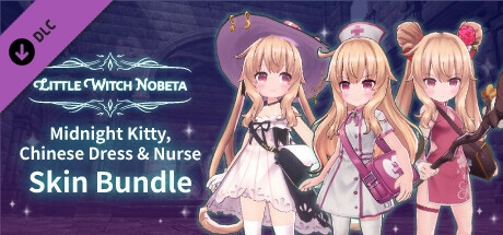 Little Witch Nobeta - Midnight Kitty, Chinese Dress &amp; Nurse Skin Bundle