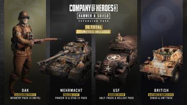 Company of Heroes 3: Hammer &amp; Shield Expansion Pack CD Key Prices for PC